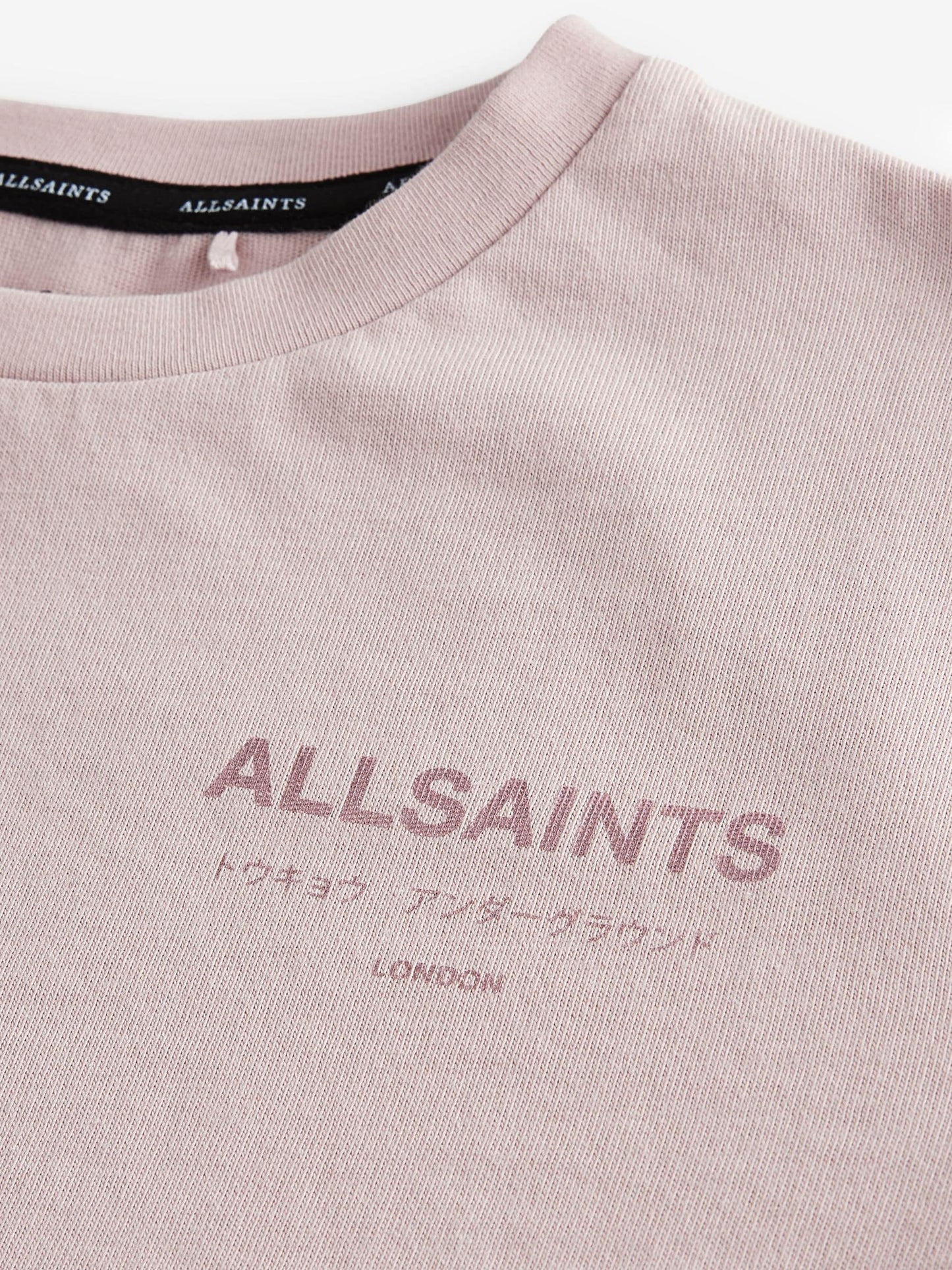 Dsiney Kidz - smALLSAINTS Pink/Metallic Oversized Underground Crew Neck T-Shirt image 6