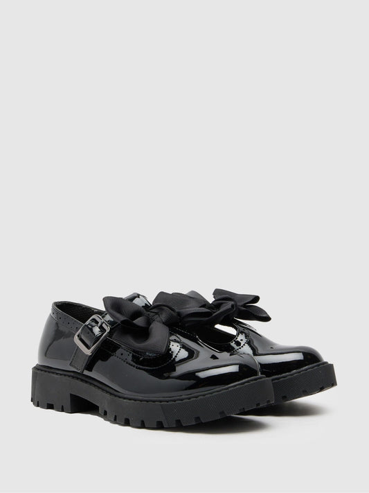 Schuh Black BTS Lollipop T-Bar School Shoes image 2