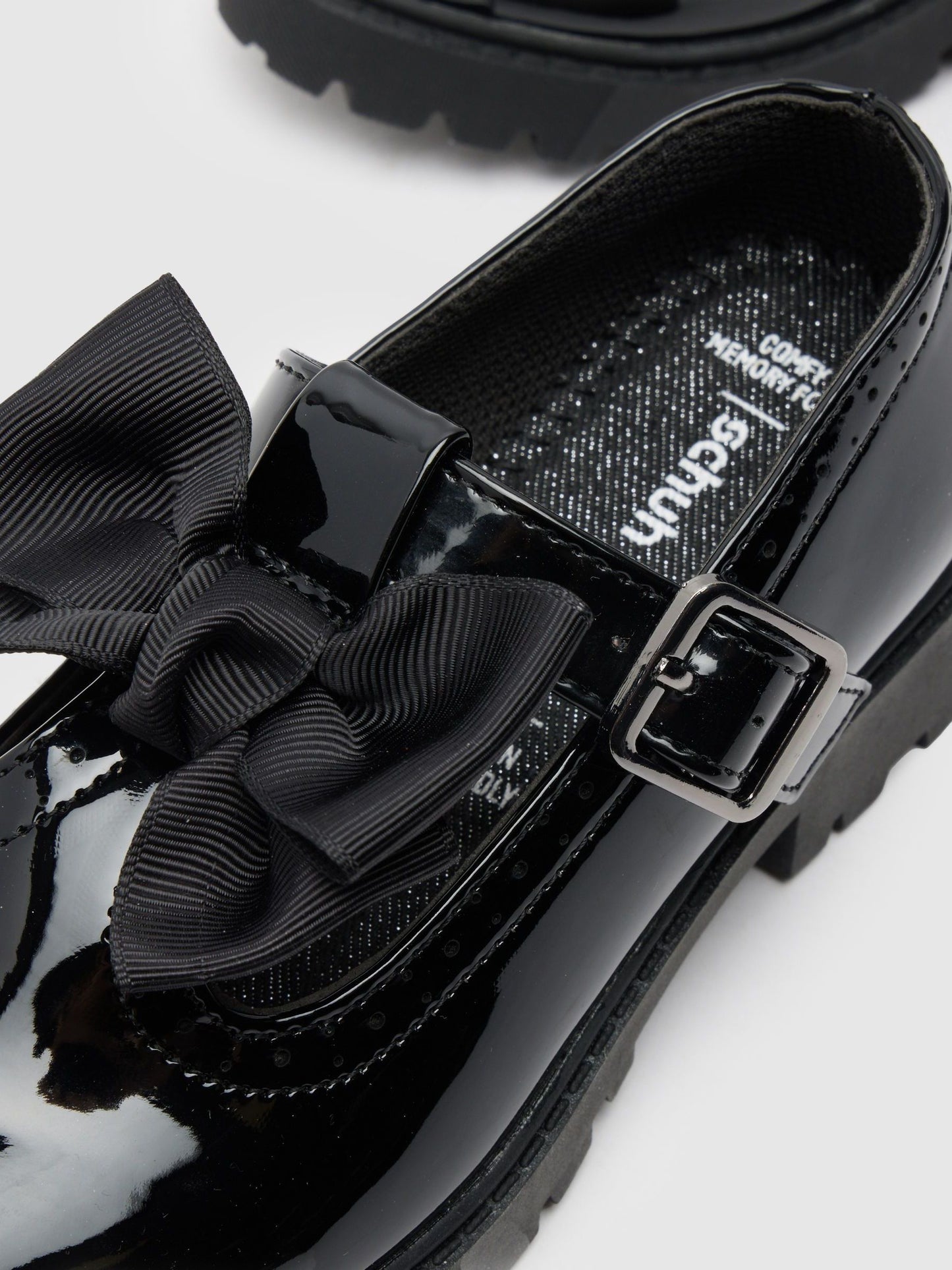 Schuh Black BTS Lollipop T-Bar School Shoes image 4