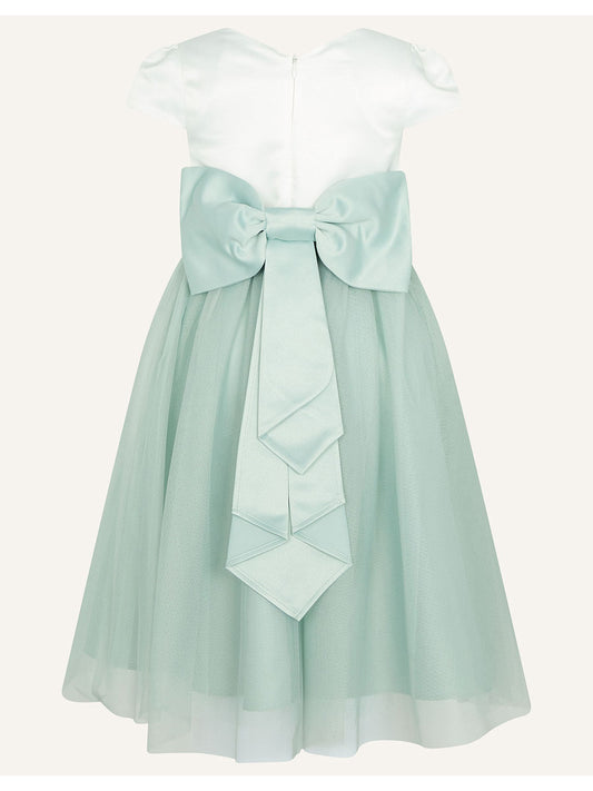 Dsiney Kidz - Monsoon Sage Green Tulle Bridesmaid Dress image 2