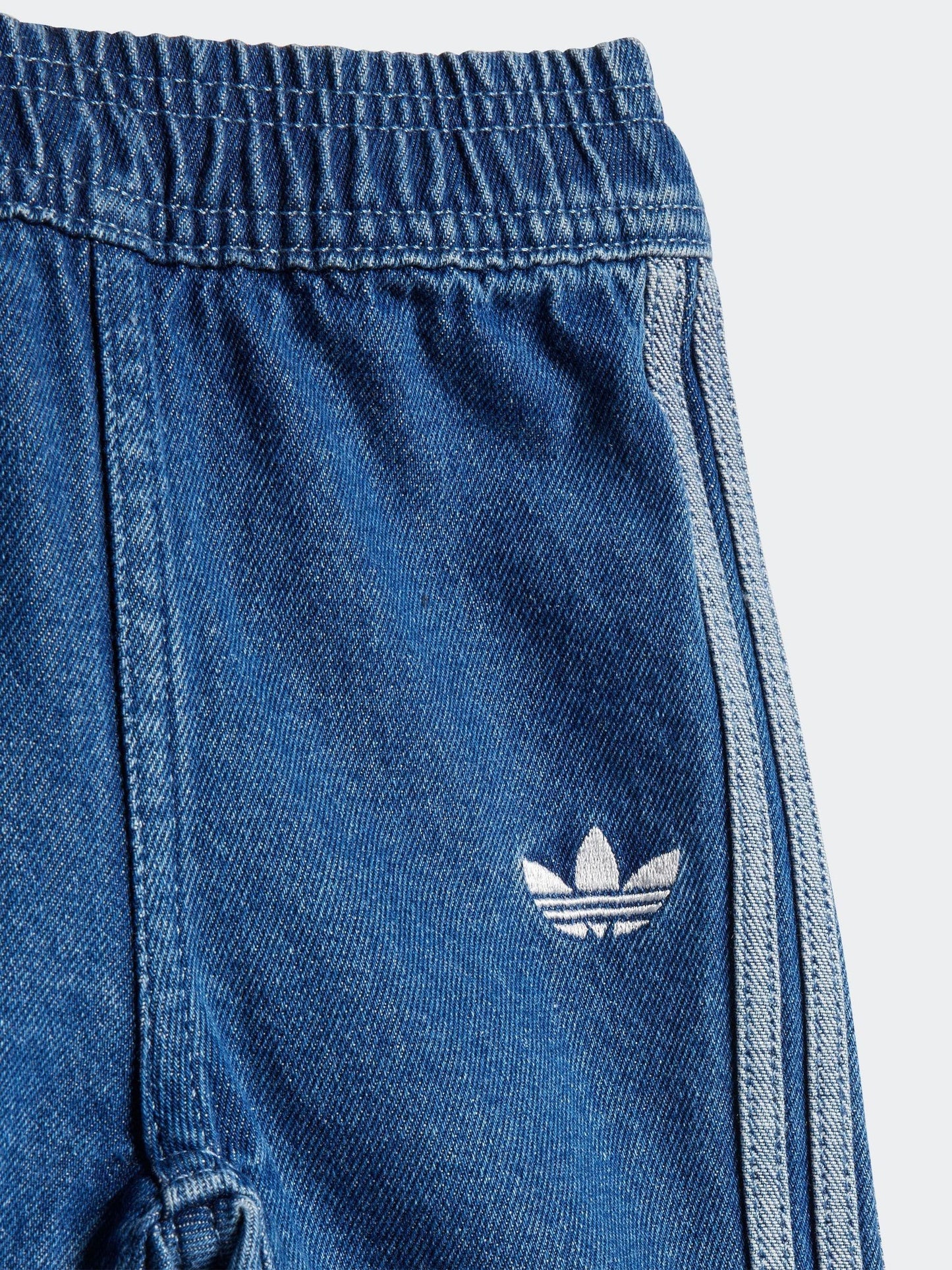 adidas originals Blue Sweatshirt and Denim Legging Set Infant Kids image 7