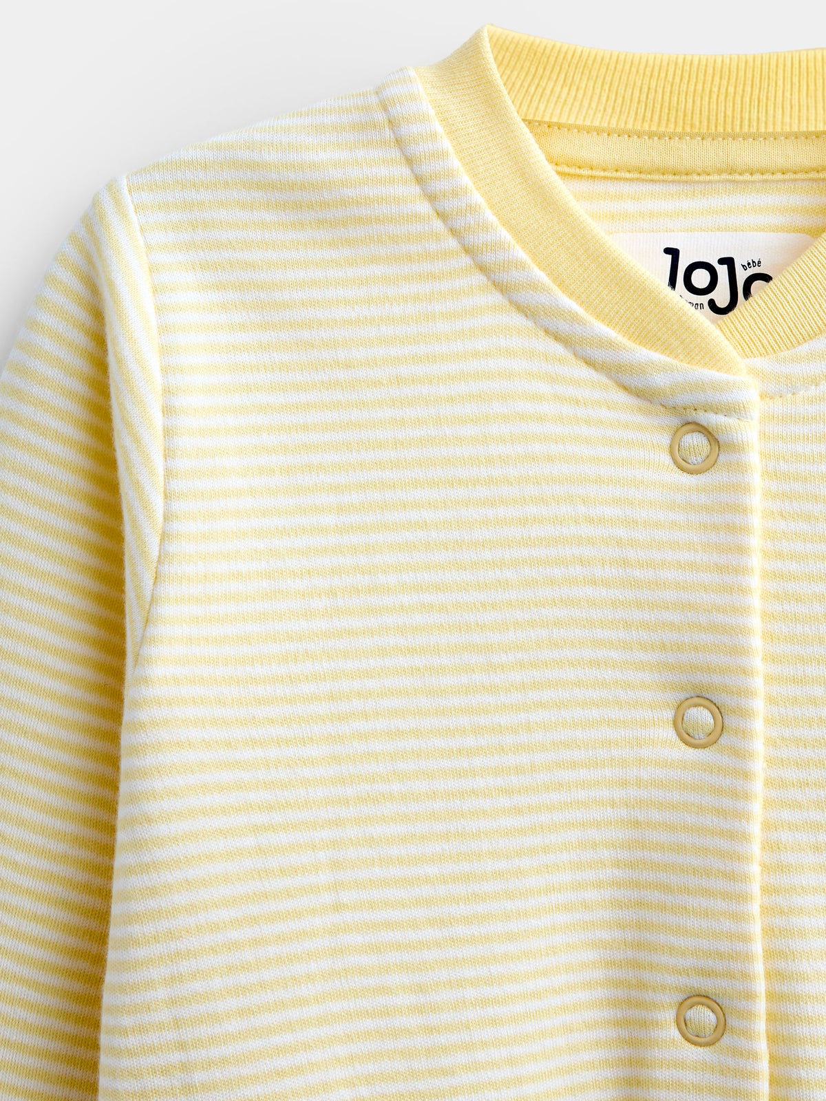 JoJo Maman Bébé Yellow Daisy 3-Pack Footed Sleepsuits - image 12