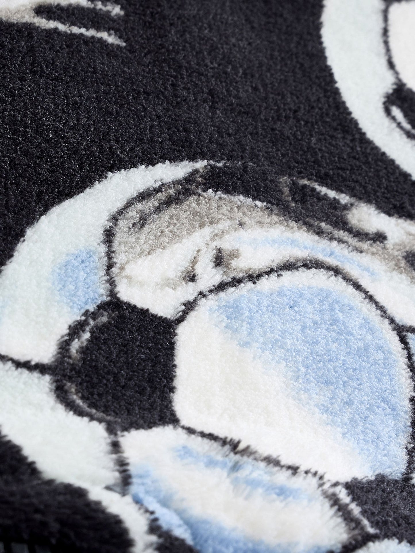 Black/White Football All-In-One Fleece Pyjamas (3-16yrs)