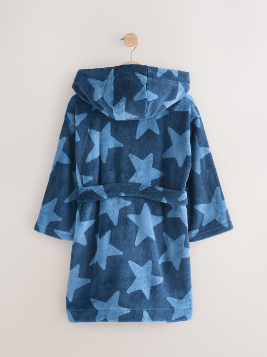 Blue Star Fleece Robe (9mths-12yrs)