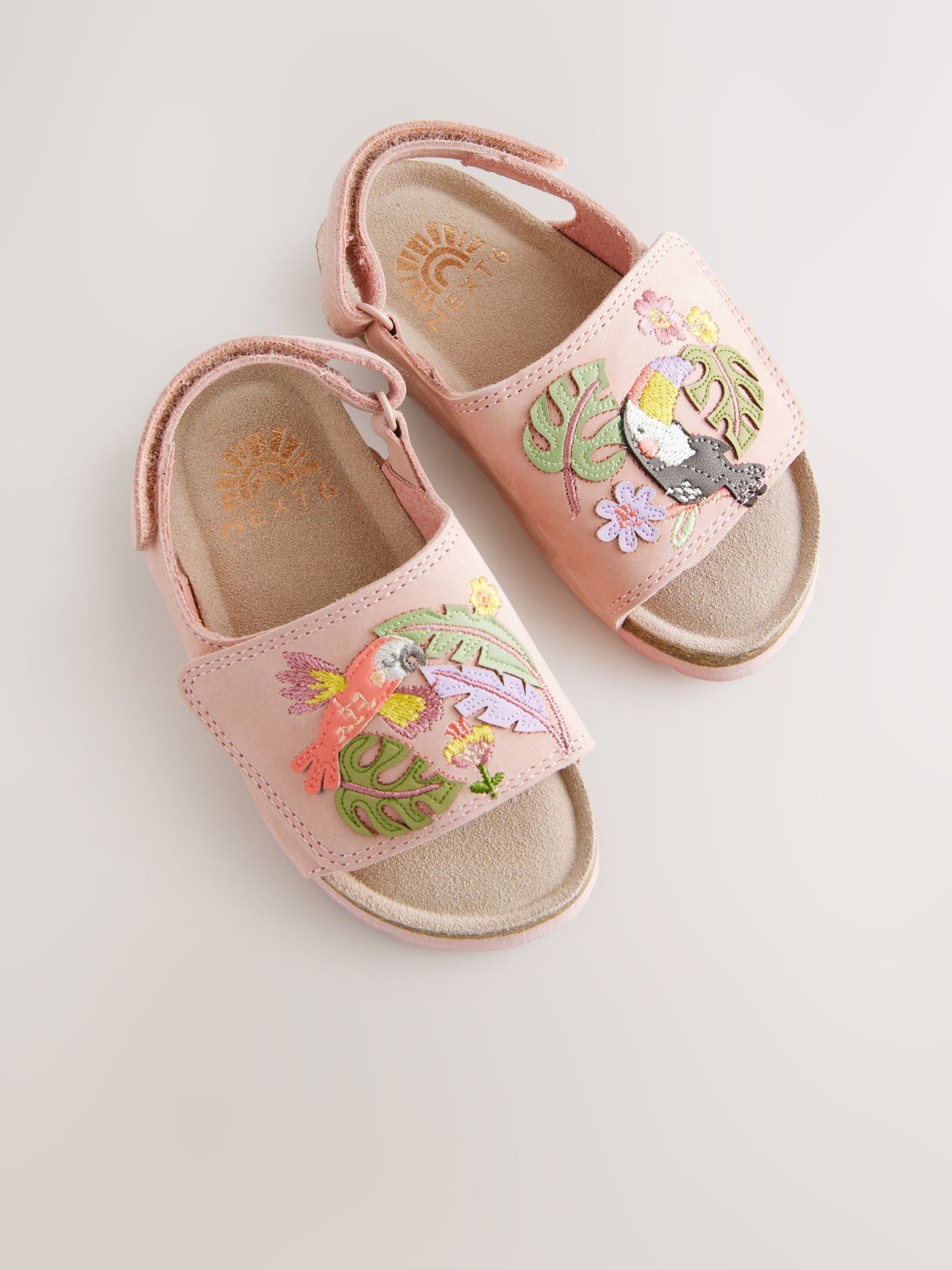 Pink Character Corkbed Touch Fastening Sandals image 7