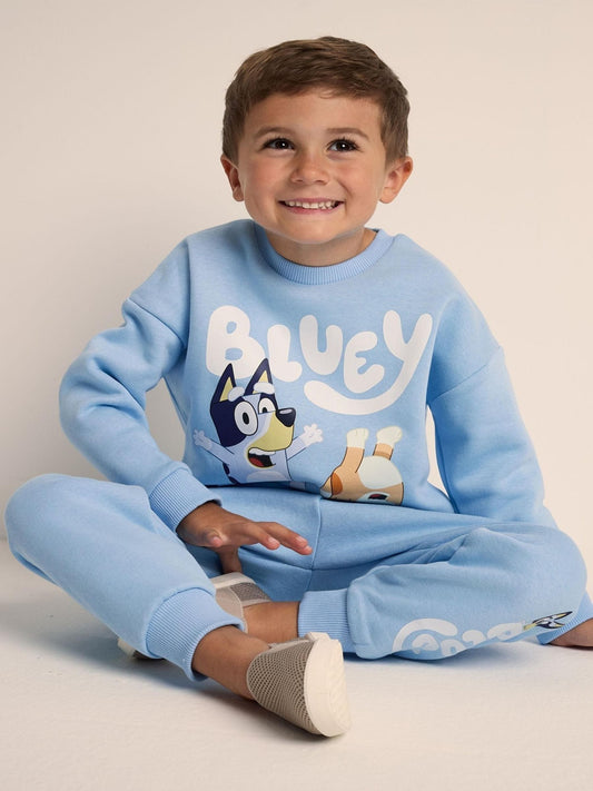 Brand Threads Blue Unisex Daywear Joggers Set image 2