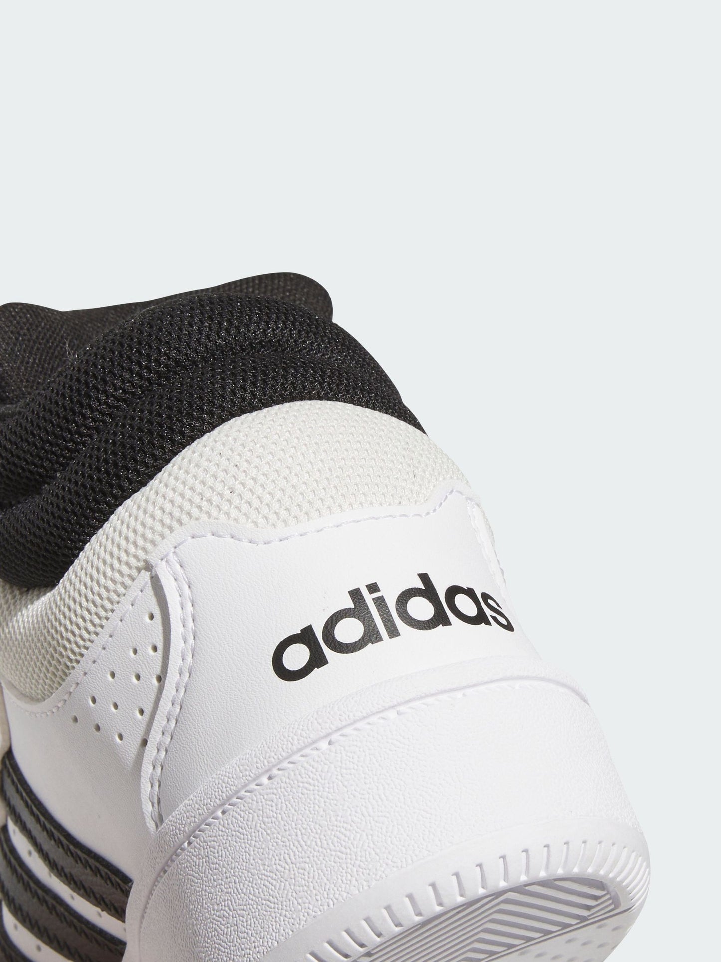 adidas White Hoops Mid Classic Shoes image 4