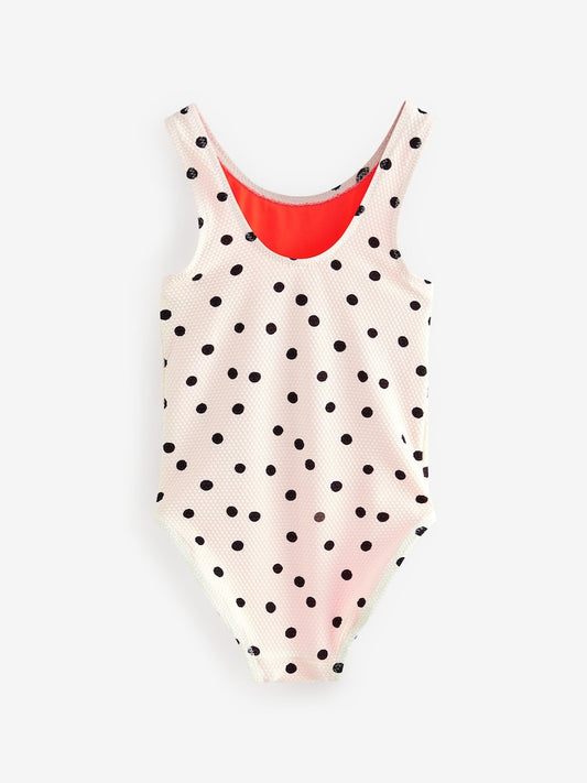 Ecru Spot Rainbow Swimsuit Immediate