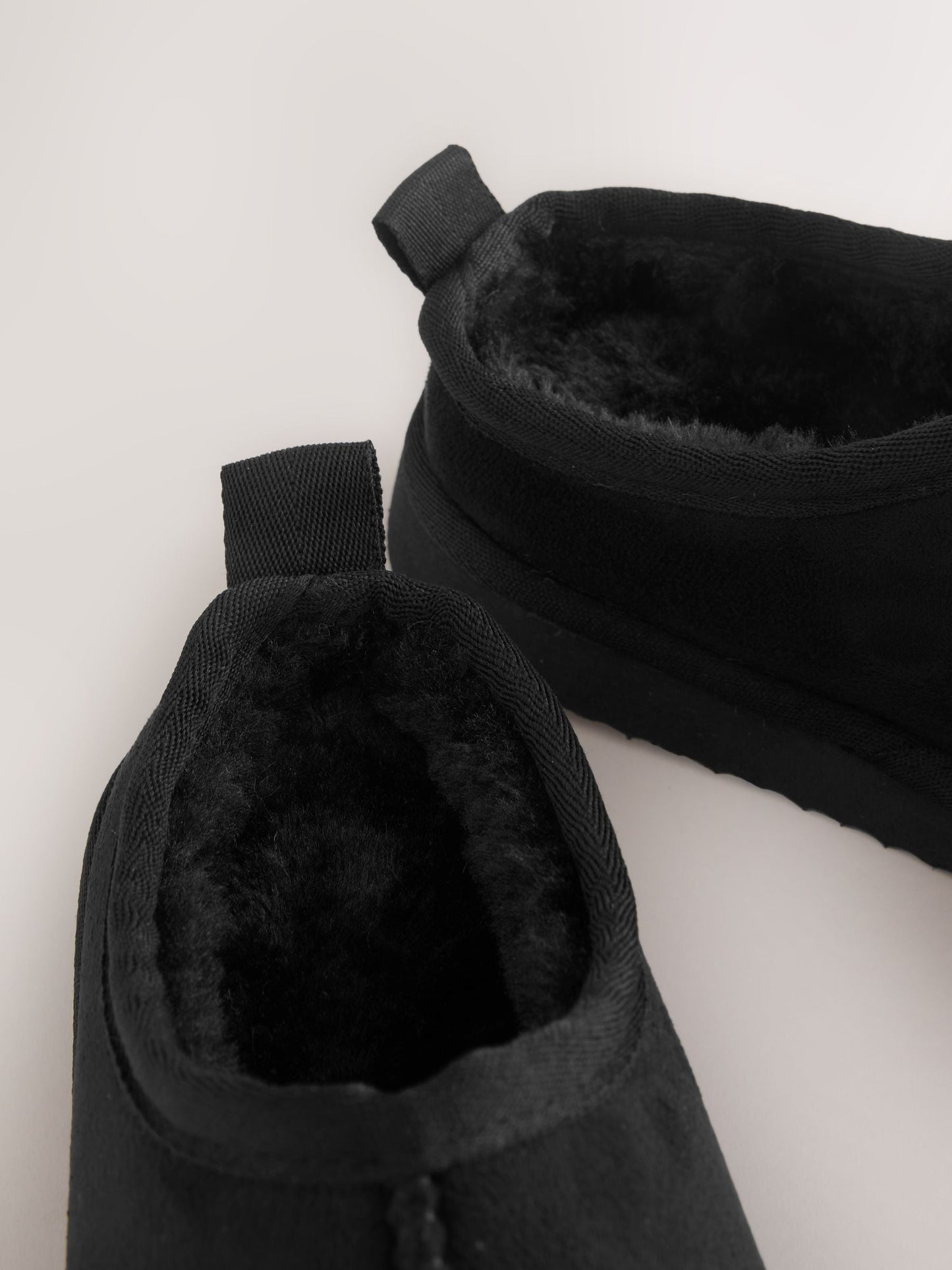 Black Cosy Mule Slippers image 5