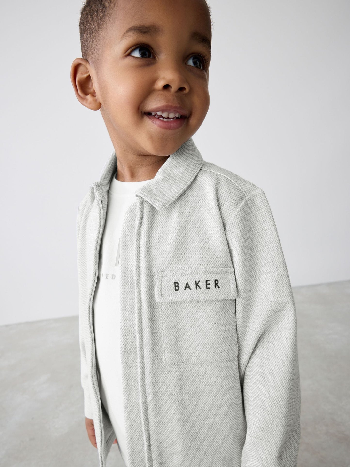 Baker by Ted Baker 3 Piece Textured Jacket T-Shirt and Trousers Set image 10