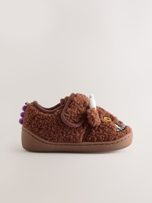 Brown Gruffalo Cupsole Slippers image 2