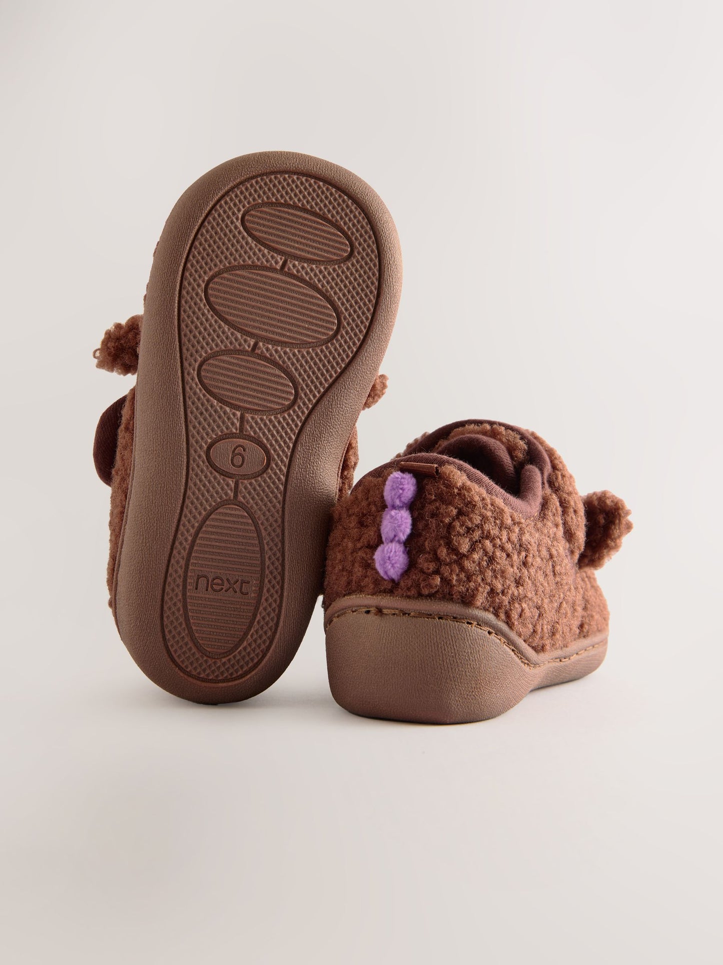 Brown Gruffalo Cupsole Slippers image 5