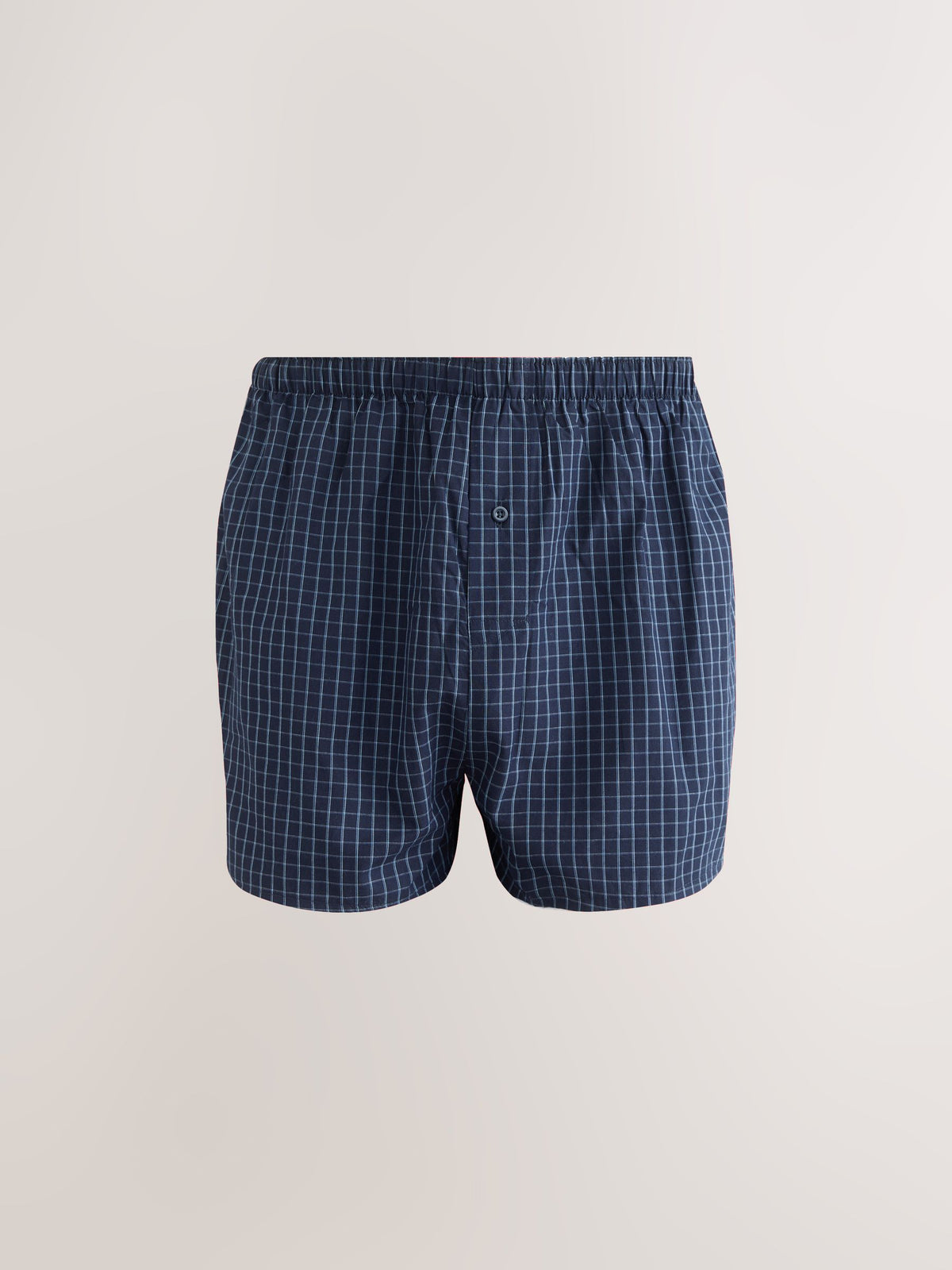 Dsiney Kidz - Navy Mixed Pattern 8 pack Woven Pure Cotton Rich Boxers image 5