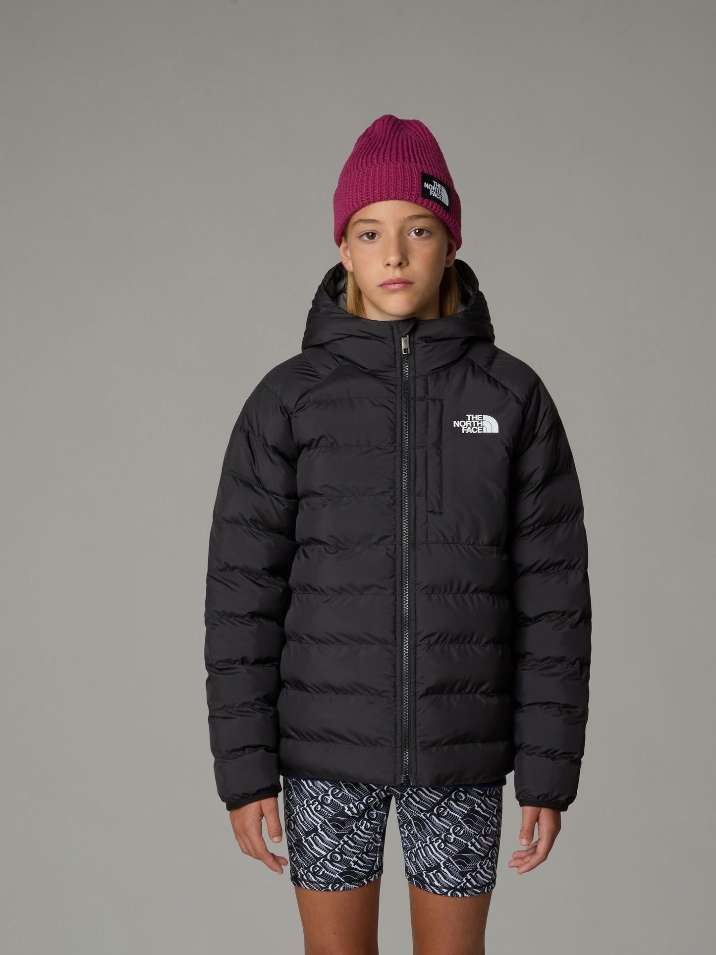 Dsiney Kidz - The North Face Black Chrome Reversible Perrito Hooded Puffer Jacket image 4
