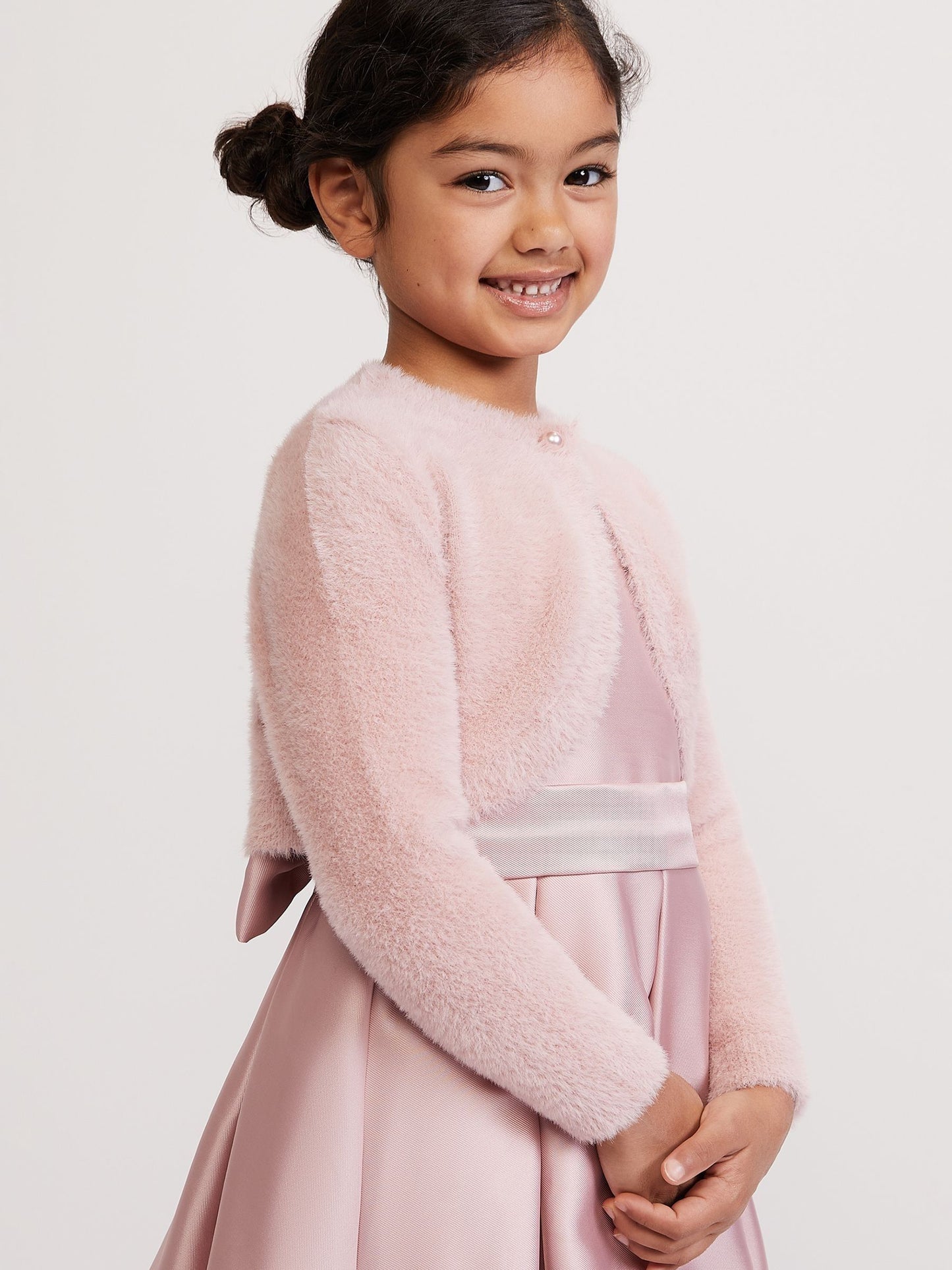 Phase Eight Pink Giselle Antique Rose Fluffy Cover-Up image 5