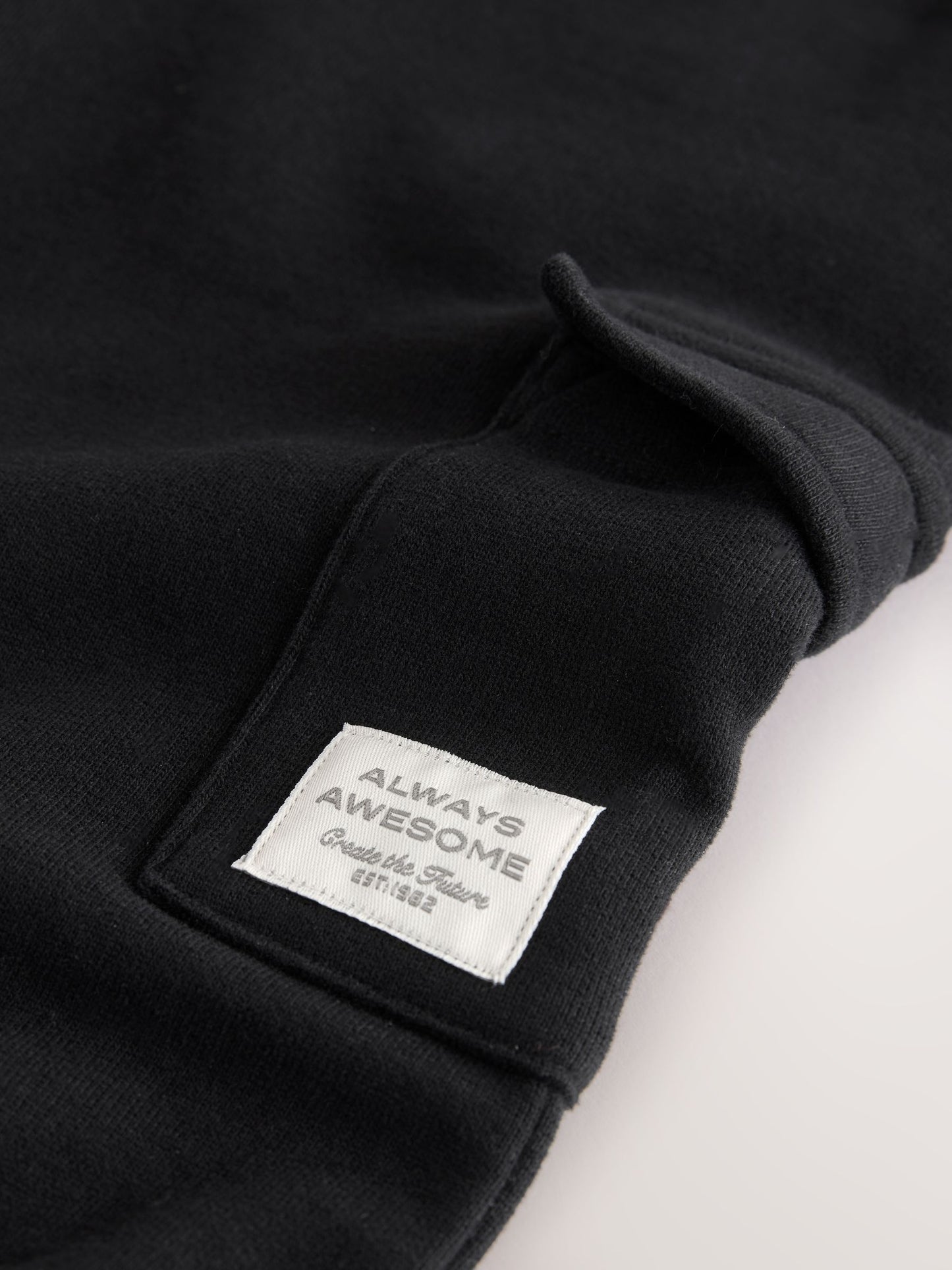 Black Soft Touch Jersey Utility Joggers (3mths-7yrs) image 4
