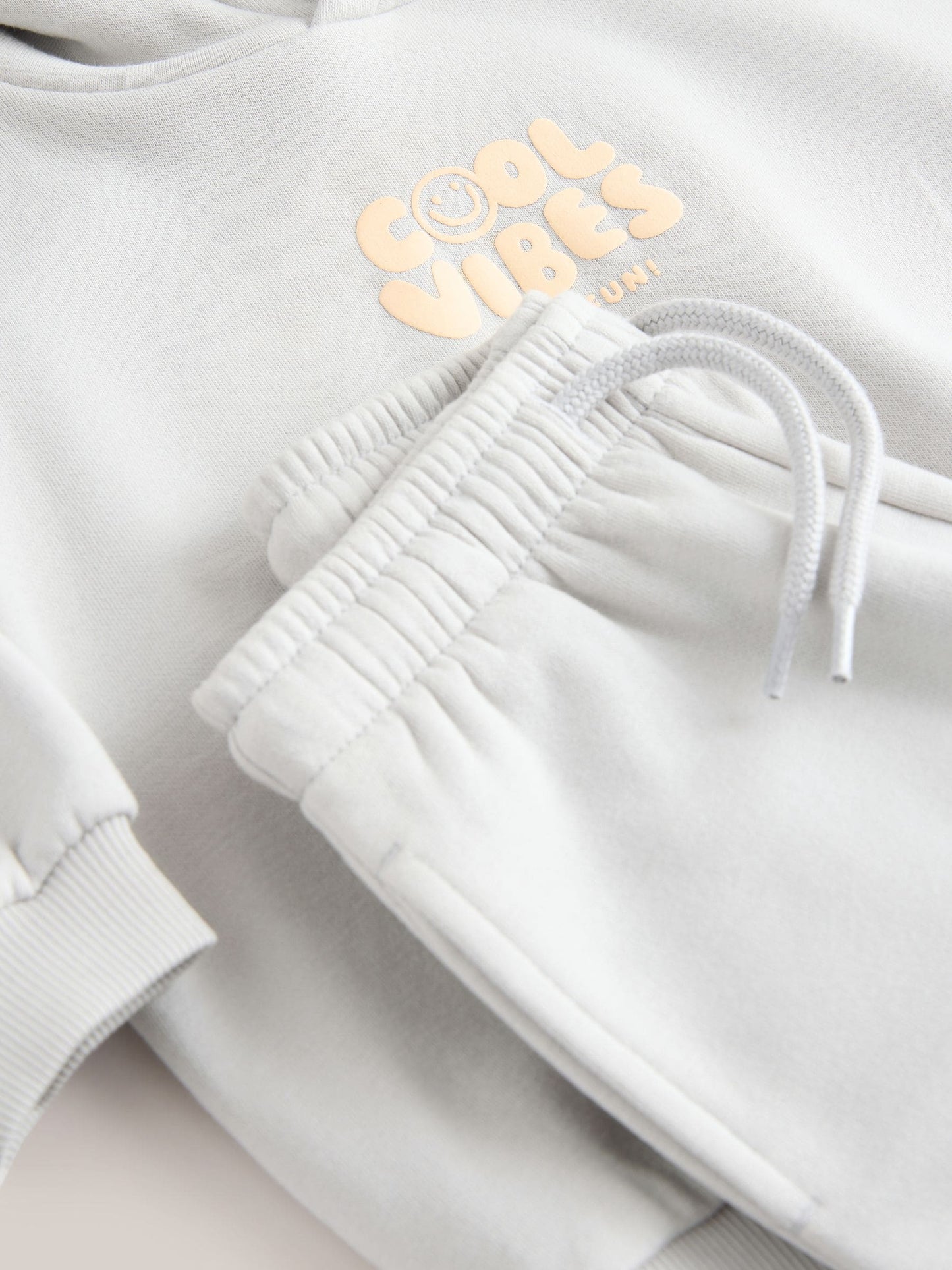 Light Blue Printed Hoodie and Joggers Set (3mths-7yrs)