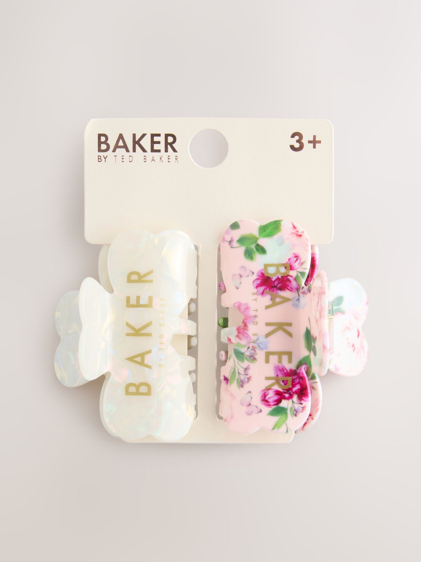 Baker by Ted Baker Girls Multi Bow Claw Clips 2 Pack image 1