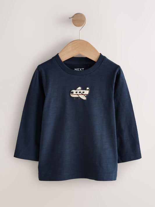 Dsiney Kidz - Multi Transport Long Sleeve T-Shirts 5 Pack (3mths-7yrs) image 2