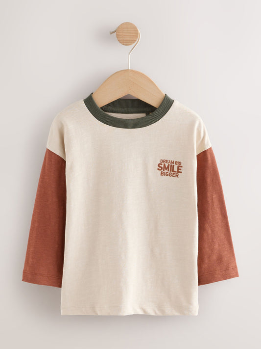 Multi Minerals Long Sleeve T-Shirts 5 Pack (3mths-7yrs) image 2