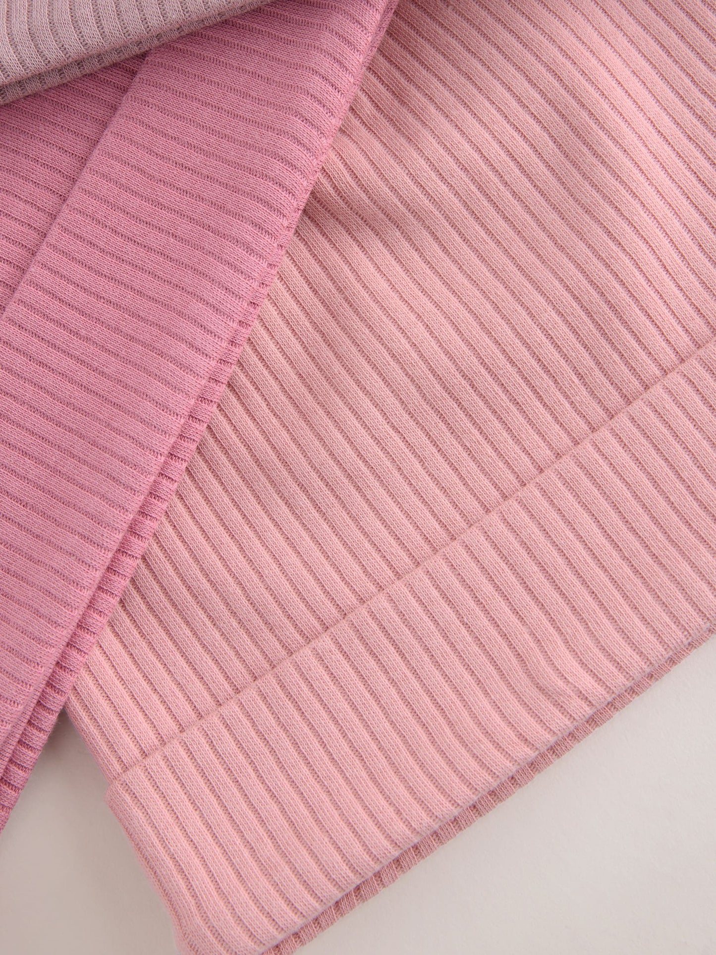 Pink 3 Pack Baby Beanies (0-18mths) image 6