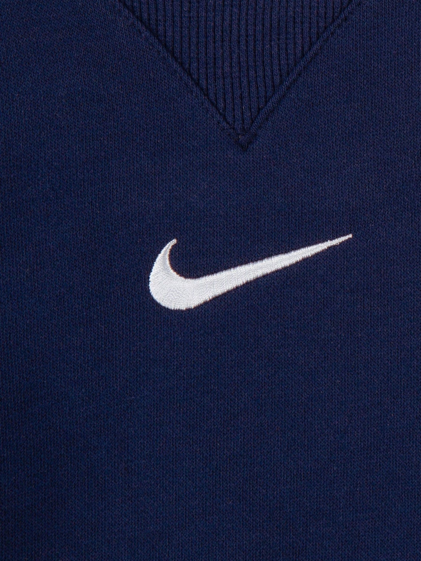 Nike Navy Little Kids Essential Marl Crew Tracksuit Set image 5