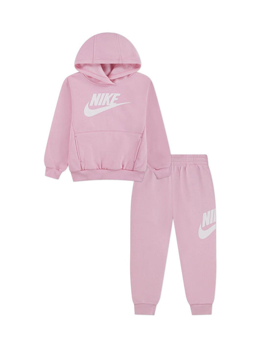 Nike Pink Little Kids Club Fleece Tracksuits Set image 2