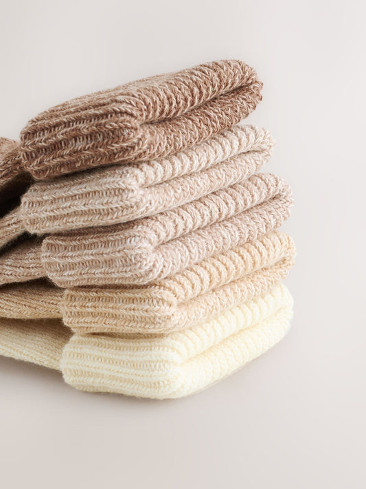 Neutral Baby Roll Top Socks (0mths-2yrs) image 3