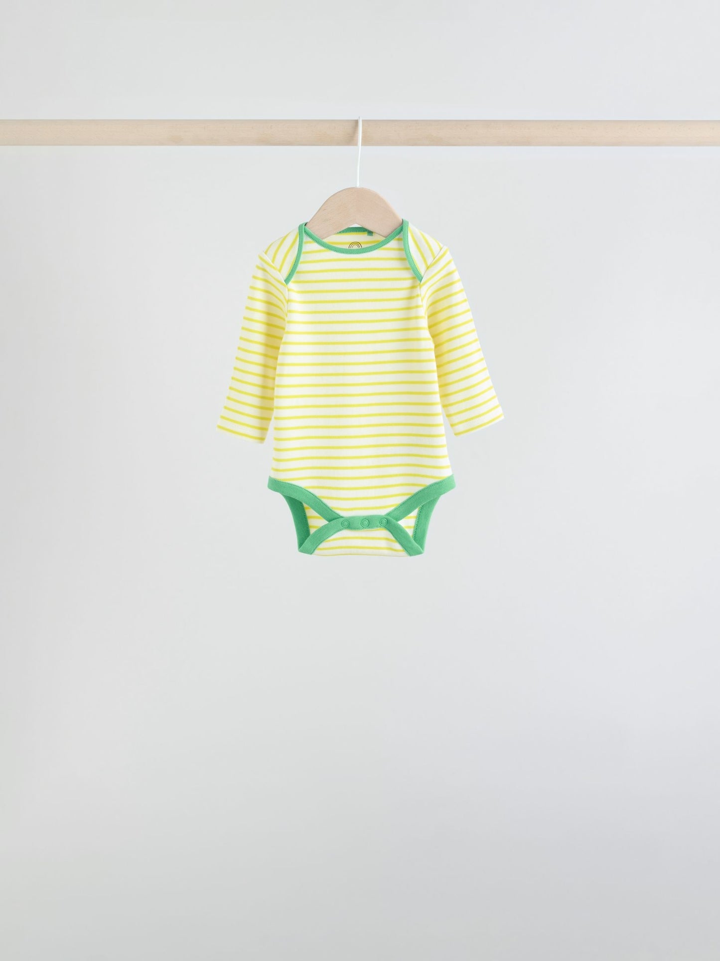 Bright Baby Long Sleeve Bodysuits 5 Pack image 9