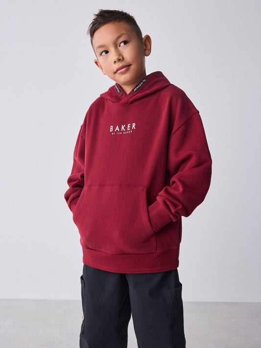 Baker by Ted Baker Overhead 100% Cotton Hoodie image 2
