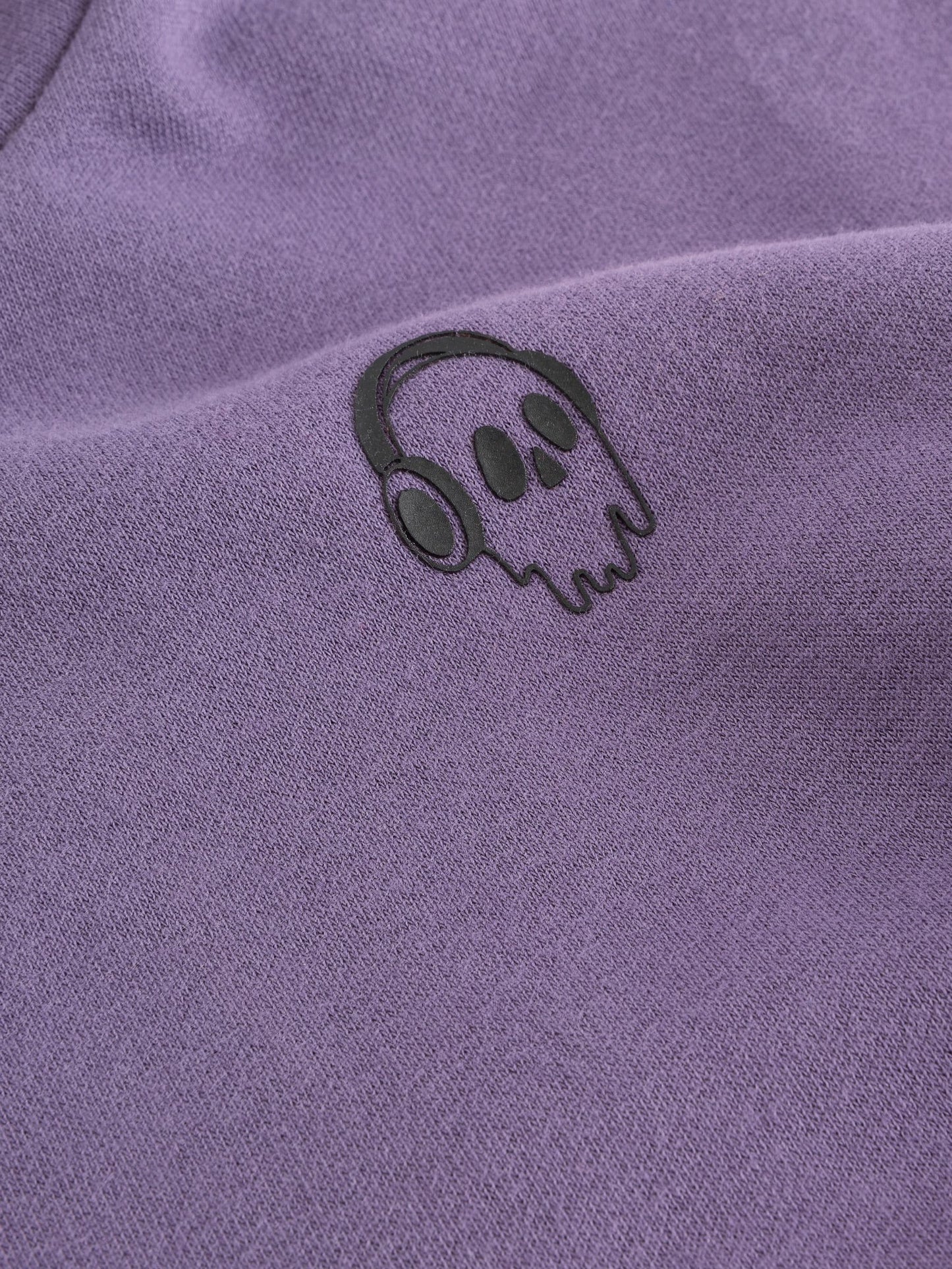 Purple Skull Sign Off Hoodie (3-16yrs)