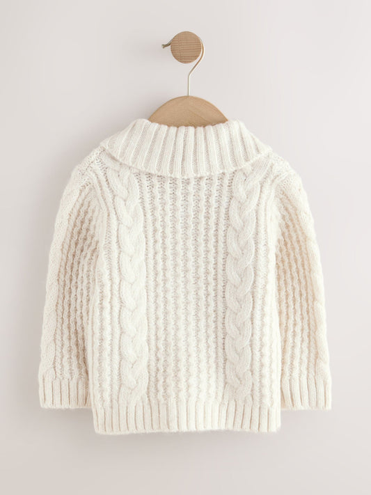 Cream Character Cardigan (3mths-7yrs)