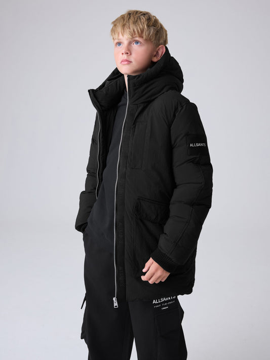 smALLSAINTS Black Tierra Longline Padded Coat - image 2