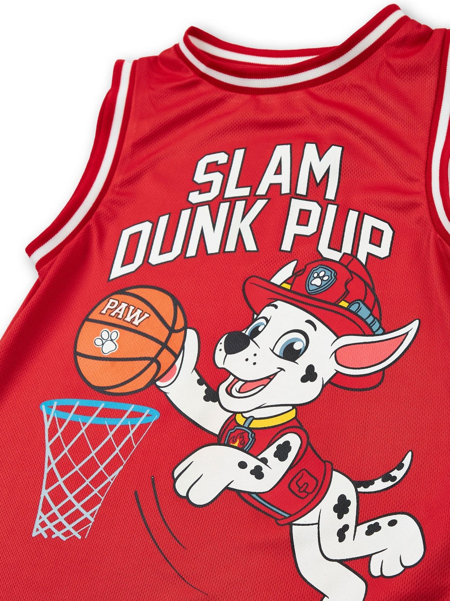 Dsiney Kidz - Vanilla Underground Red Paw Patrol Kids Marshall 2 Piece Basketball Set image 5