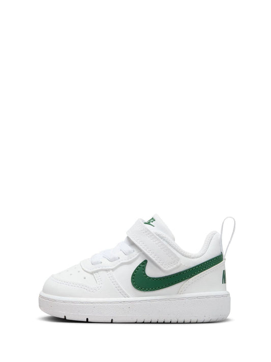 Nike White/Fir Green Infant Court Borough Low Recraft Trainers image 2