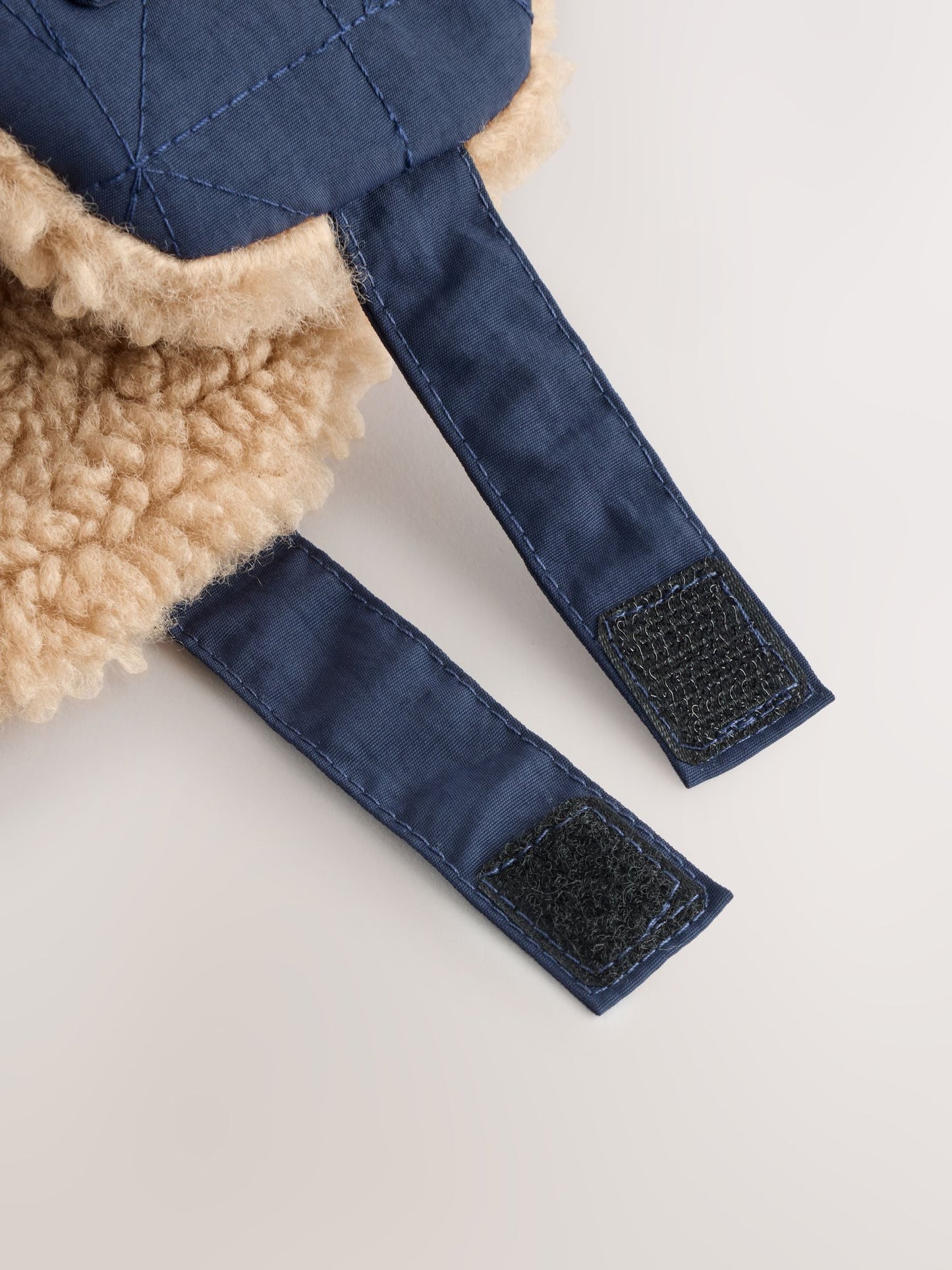 Navy Blue Quilted Trapper Hat (1-16yrs) image 5