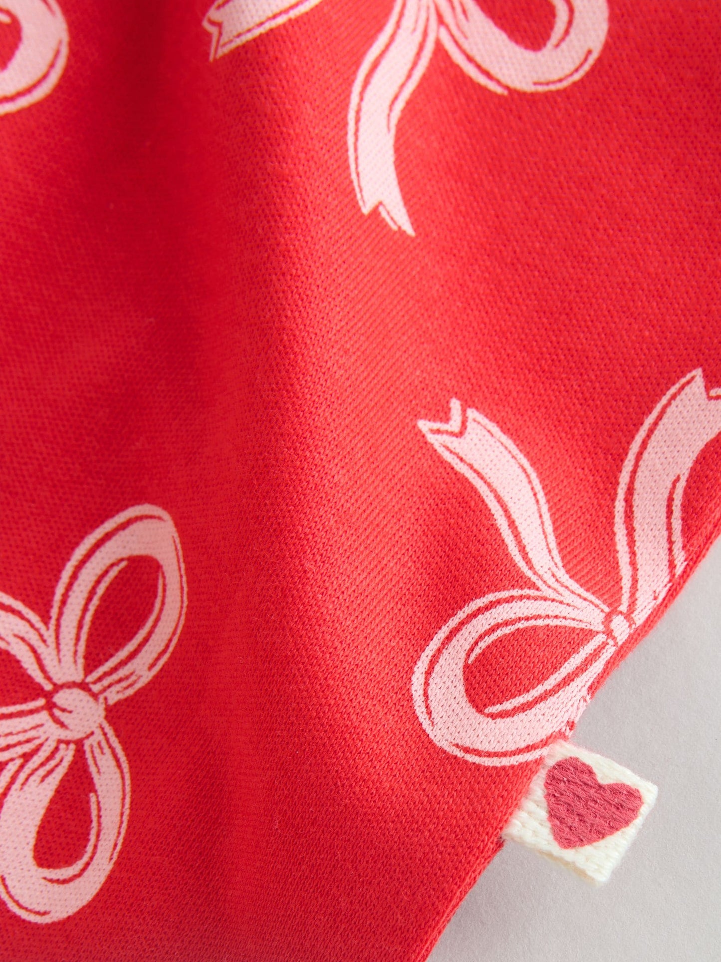 Red Bow Two Way Zip Baby Sleepsuits 3 Pack (0-2yrs)