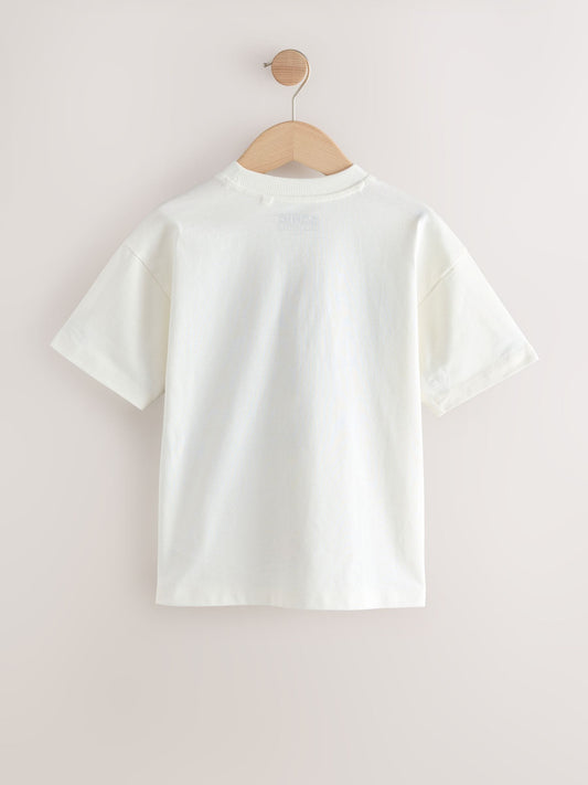 Dsiney Kidz - Ecru Sonic T-Shirt (3-16yrs) image 2