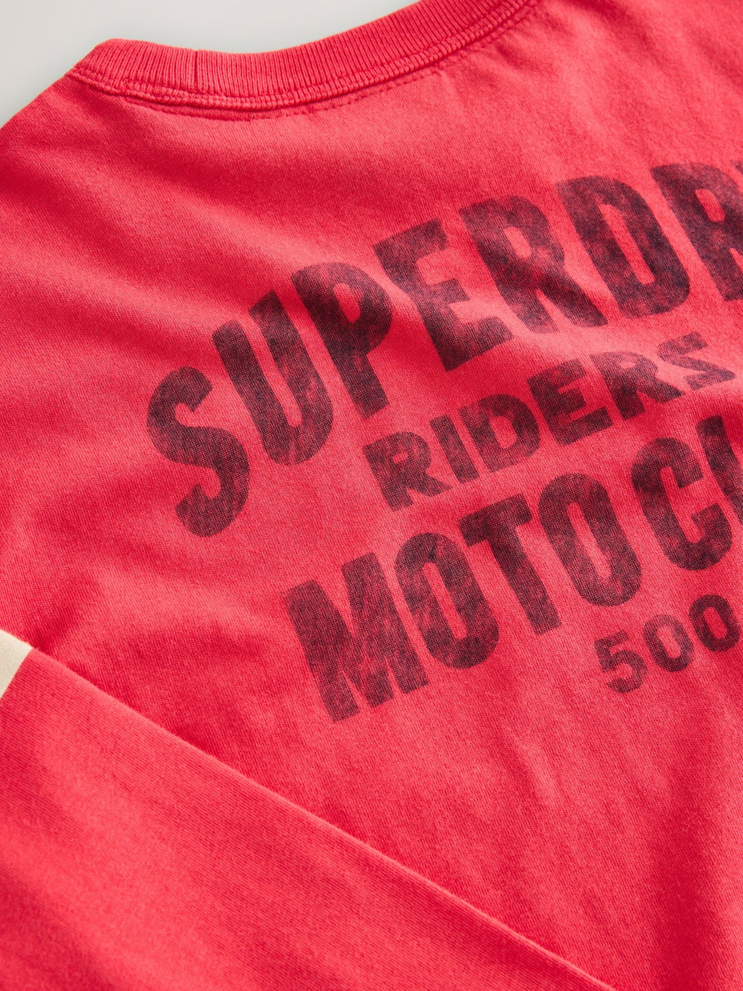 Dsiney Kidz - Superdry Red Long Sleeve T-Shirt image 8