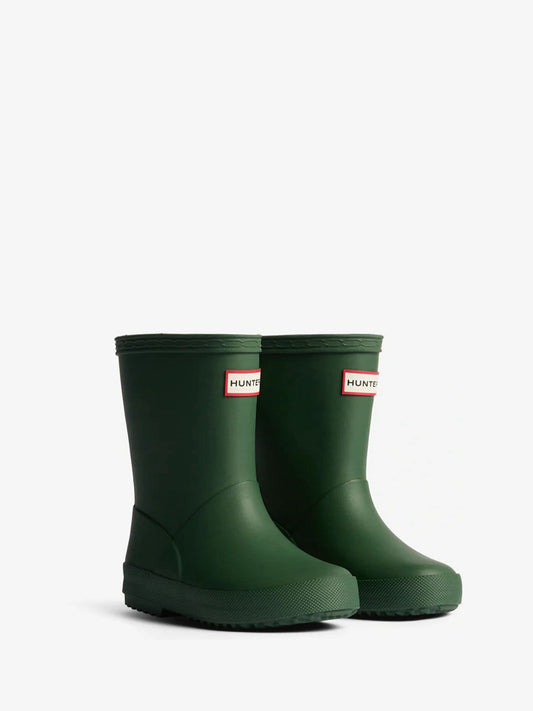 Hunter Green Kids First Insulated Wellington Boots image 2