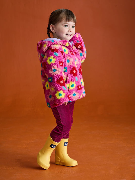 JoJo Maman Bébé Yellow Plain Wellies image 2