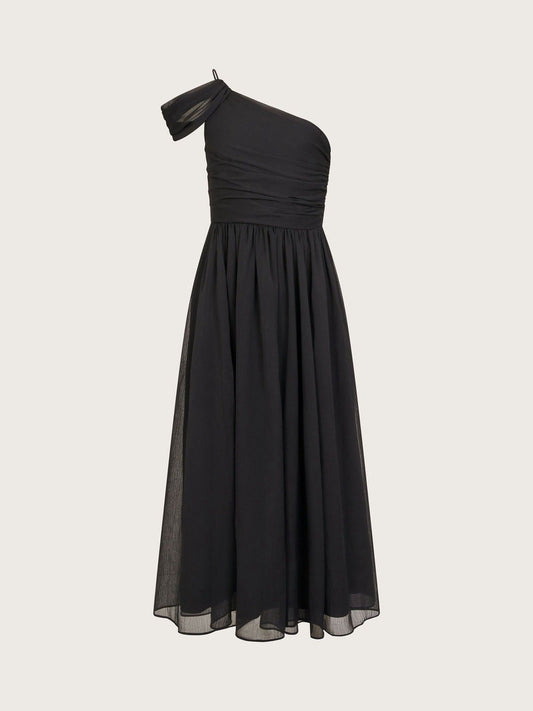 Dsiney Kidz - Monsoon Black Texas One Shoulder Prom Dress image 2