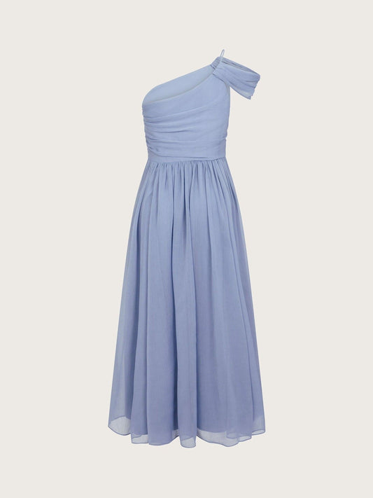 Dsiney Kidz - Monsoon Blue Texas One Shoulder Prom Dress image 2