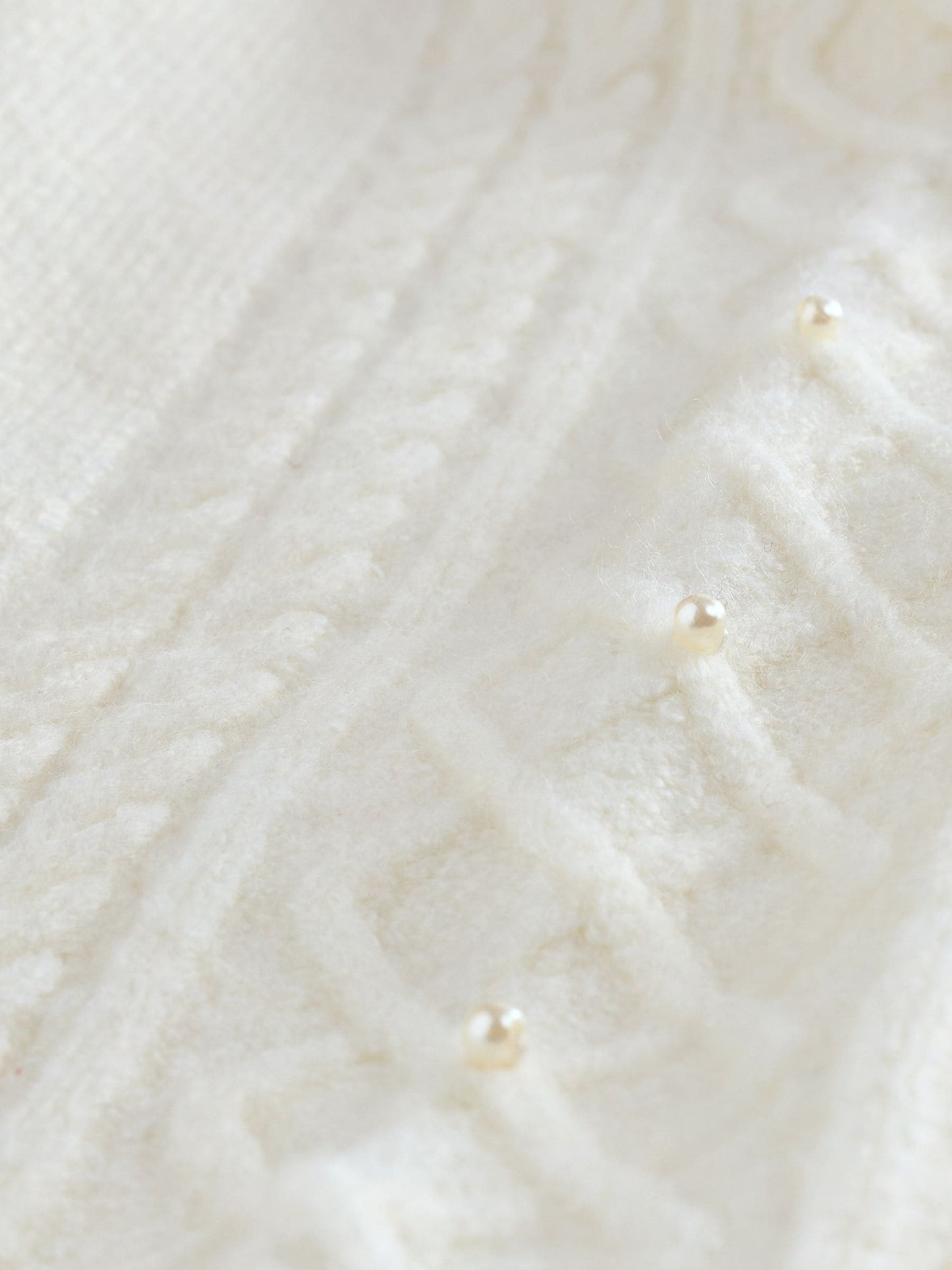 Baker by Ted Baker 2 Piece Knitted Lounge Pearl Hoodie & Wide Leg Trousers Set