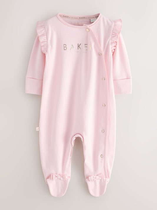 Baker by Ted Baker 3 Pack Sleepsuits image 2