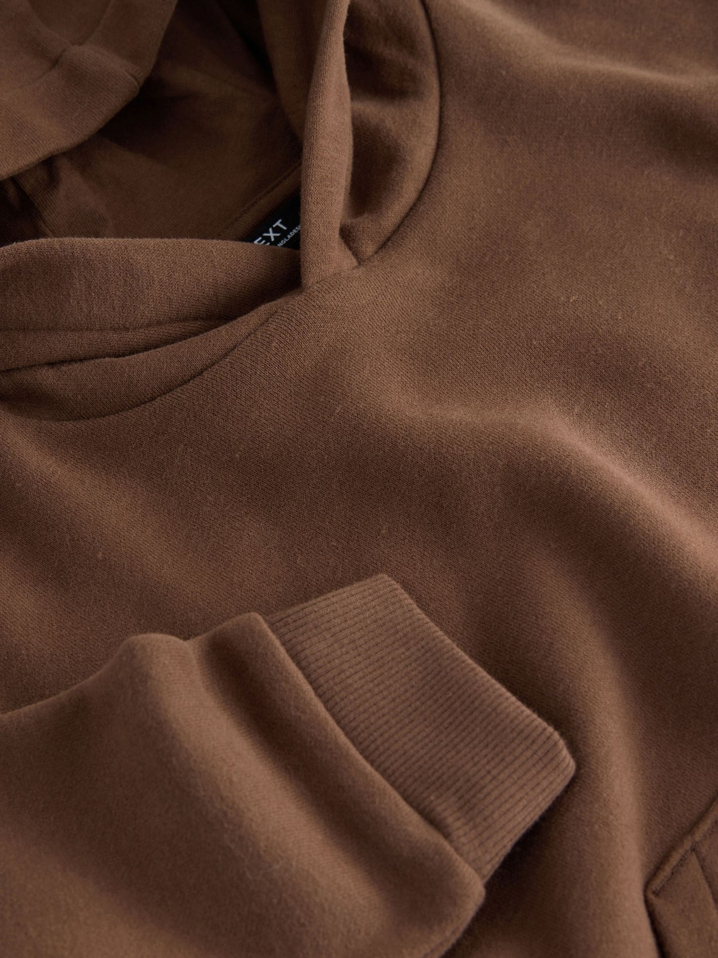 Brown Long Sleeve Soft Touch Hoodie (3mths-7yrs)