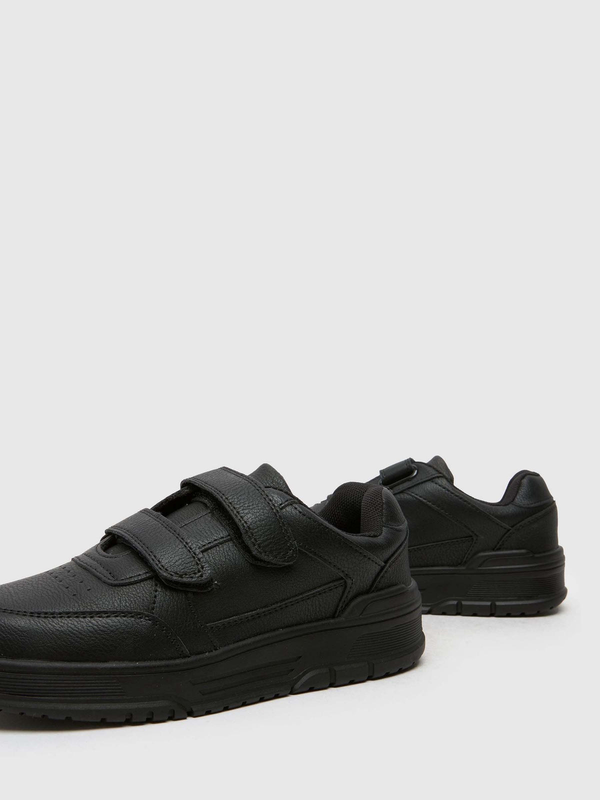 Schuh Black Machinery Touch Fastening Trainers image 4