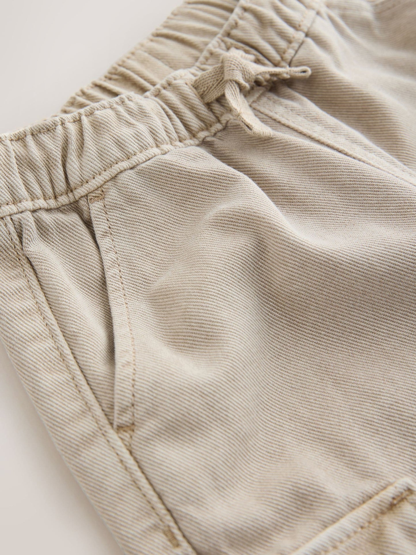 Stone Washed Wide Leg Cargo Trousers (3mths-7yrs) image 7