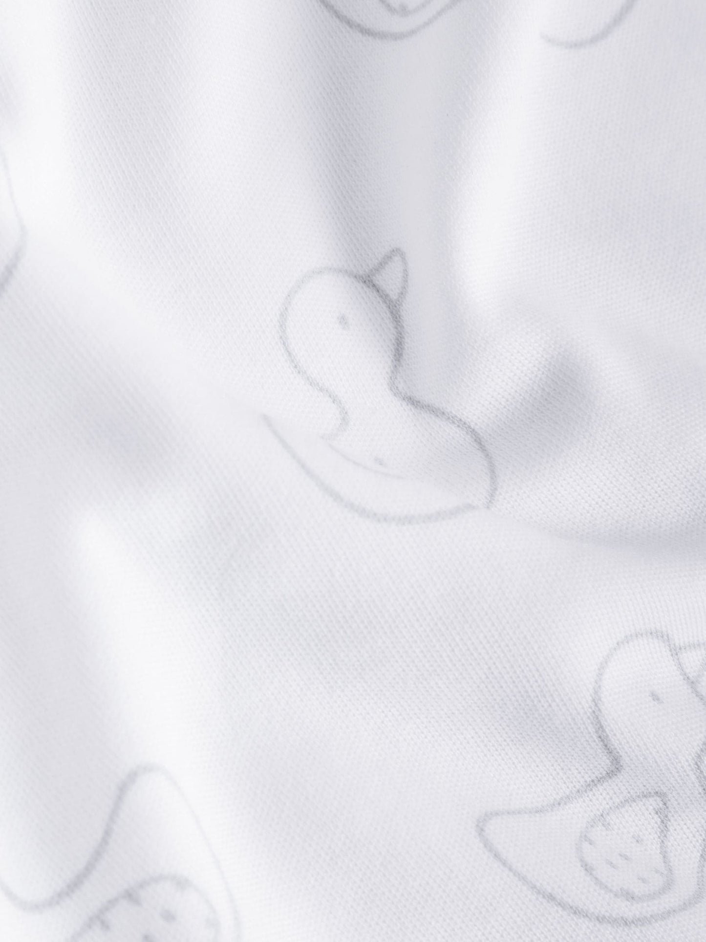 Grey Baby Short Sleeved Bodysuits 5 Pack image 10