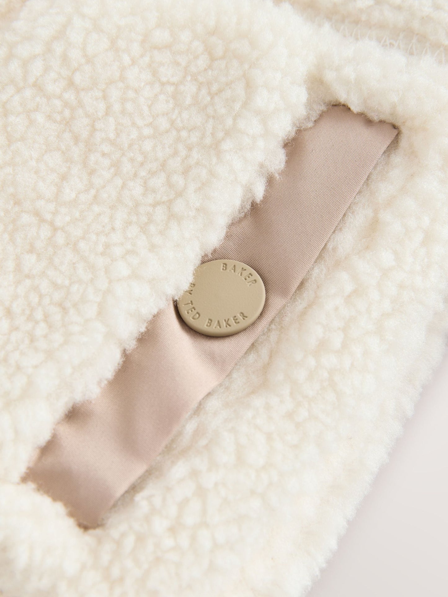 Baker by Ted Baker Stone Borg Jacket image 7